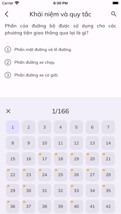 Ôn thi lý thuyết GPLX 600 câu Screenshot