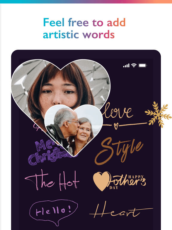 Photo Collage Maker：Pic Grid iPad screenshot 4 - Photo & Video app