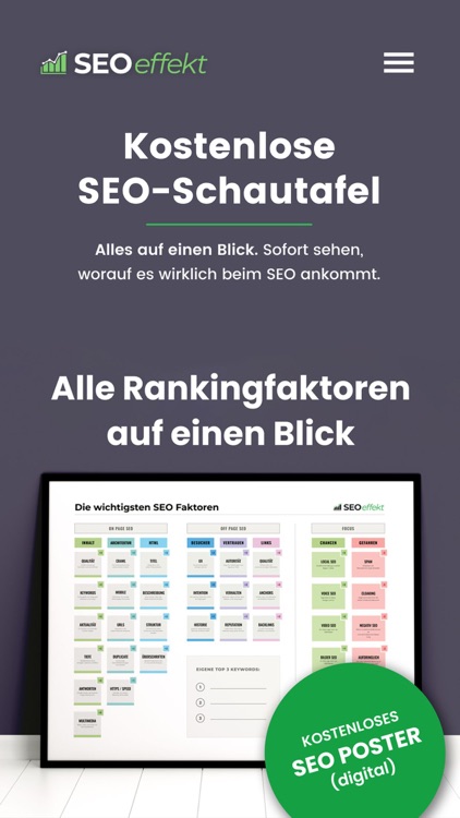 SEO optimieren mit SEOeffekt