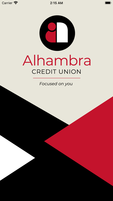 Alhambra Credit Union Screenshot