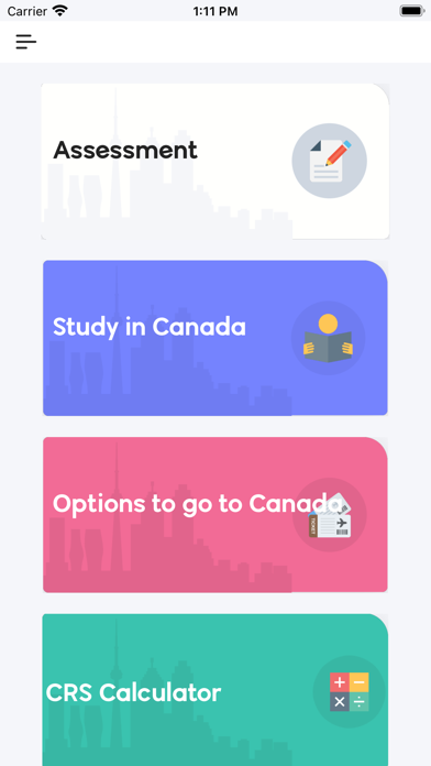 Canada Immigration Screenshot