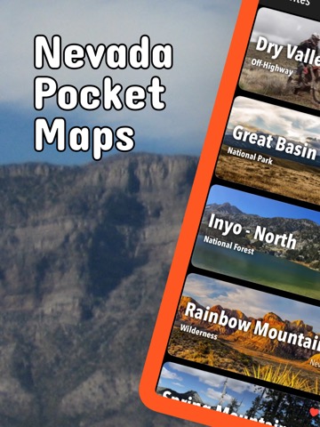 Nevada Pocket Mapsのおすすめ画像1