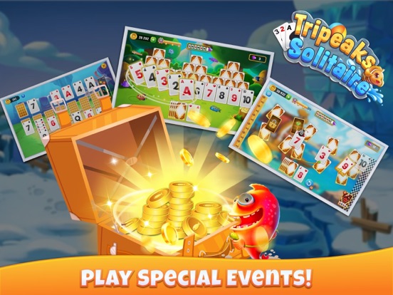 Solitaire TriPeaks & Klondike iPad screenshot 7 - Games app