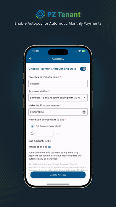 PZ Tenant 2.0 Screenshot