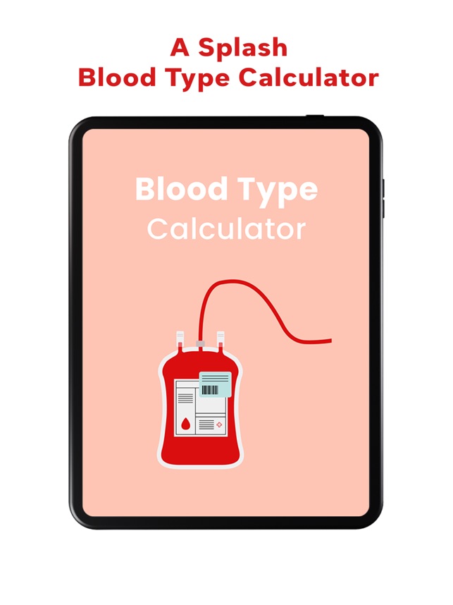 Blood Group Type Calculator on the App Store