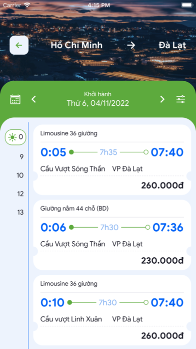 Nhà xe Điền Linh Screenshot