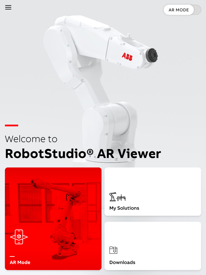 RobotStudio® AR Viewer