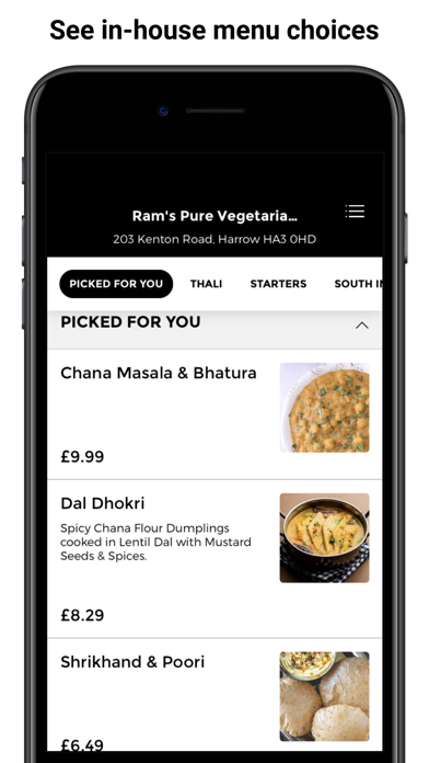 Ram's Restaurant Screenshot