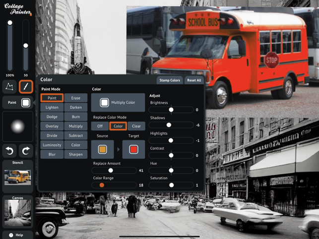 ‎Collage Painter Screenshot