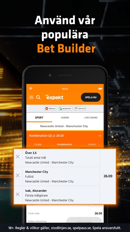 Expekt: Sport Betting & Casino