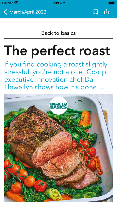 Co-op Food Magazine Screenshot