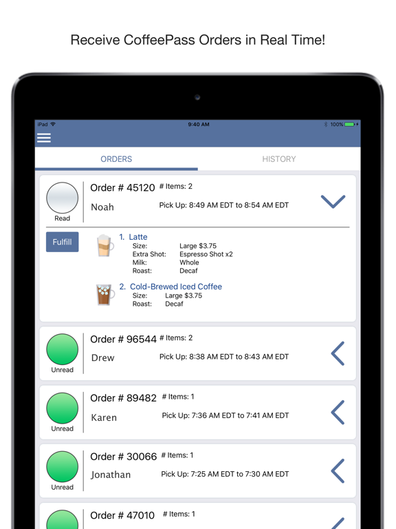 CoffeePass Dashboard