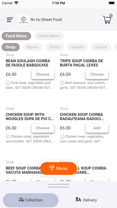 Ro-Hu Street Food Screenshot