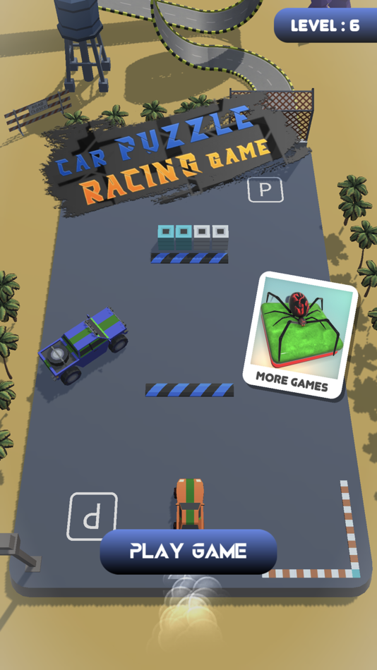 #2. Car Puzzle Block Racing Game (iOS) Podle: Ali Hassan