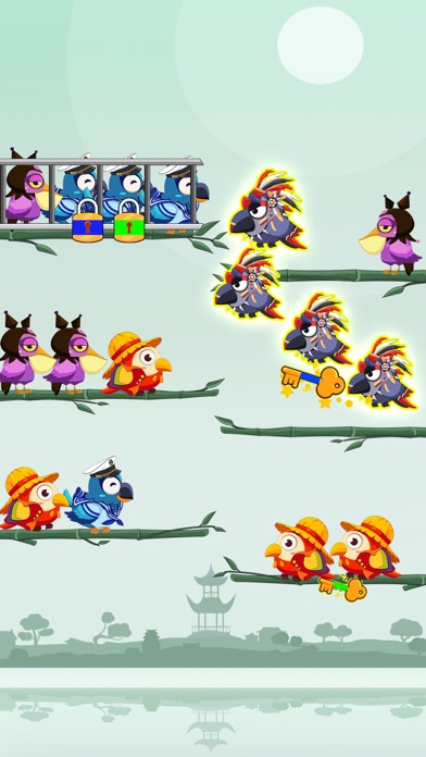 Bird Sort Color Puzzle Game screenshot 4