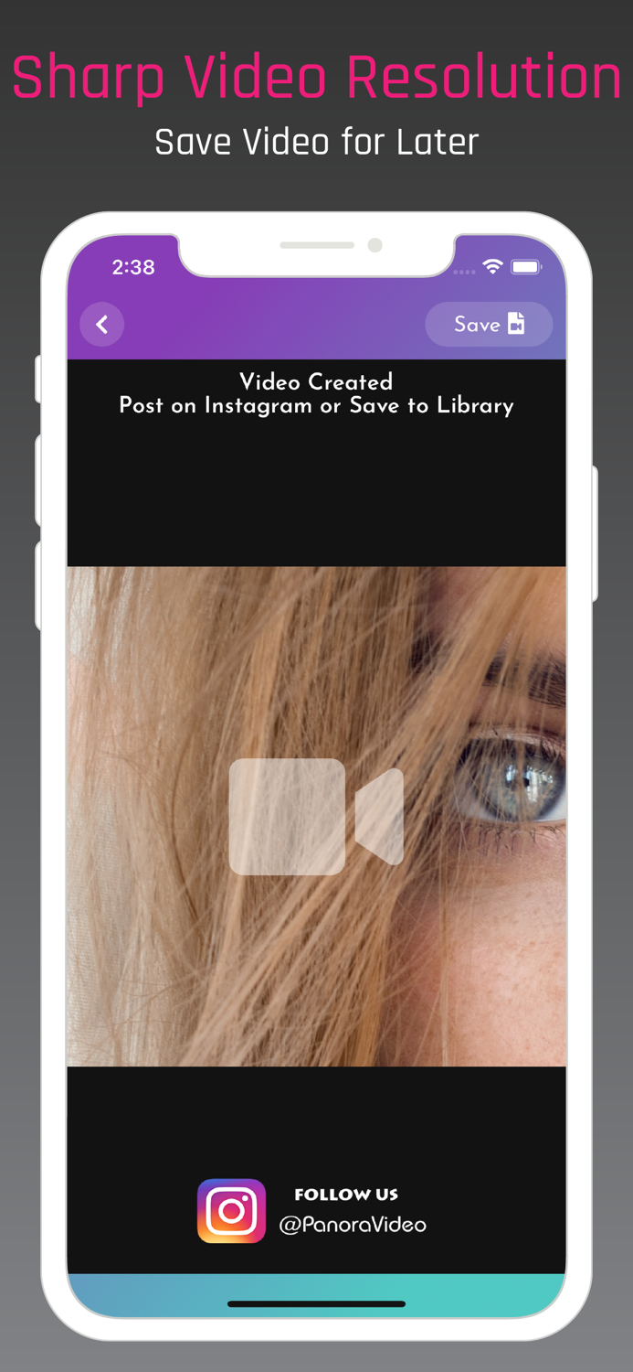 PanoraVideo for Instagram
