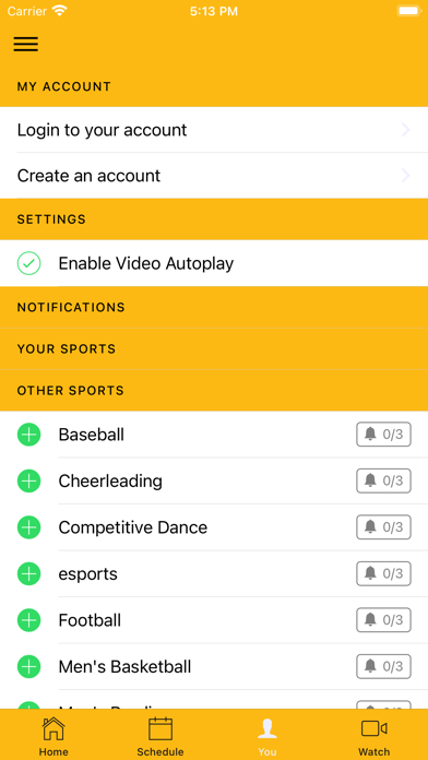Ottawa U Braves Screenshot
