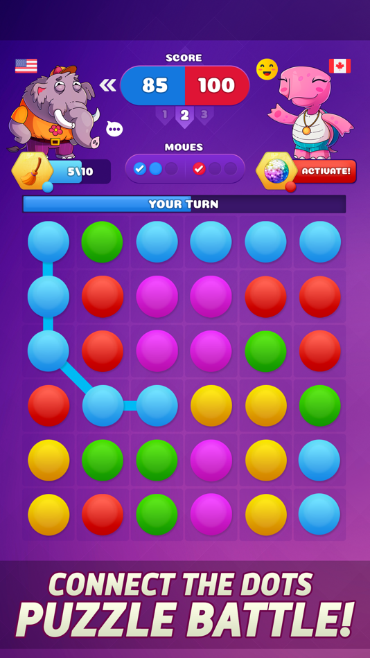 #1. Dots Match PvP Battle (iOS) 由: URMOBI LTD