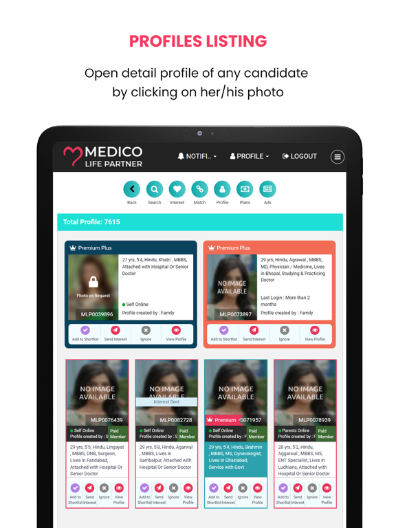 App screenshot