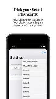 malagasy vocabulary iPhone Captures Décran 4