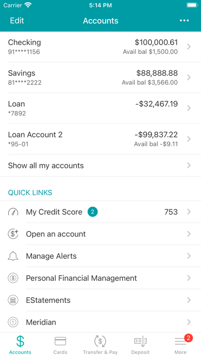 Magyar Bank Mobile Banking App Screenshot