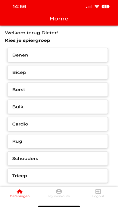 Solana Fitness Screenshot