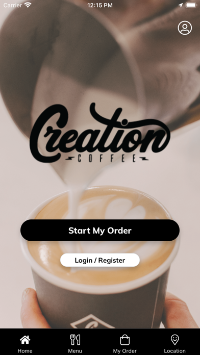 Creation Coffee Screenshot