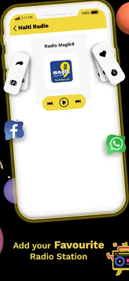 Game screenshot Live Haiti Radio Motivation fm apk