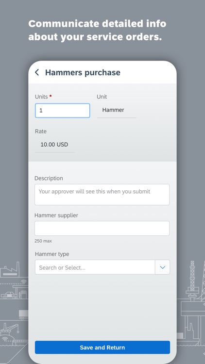 SAP Fieldglass Service Orders