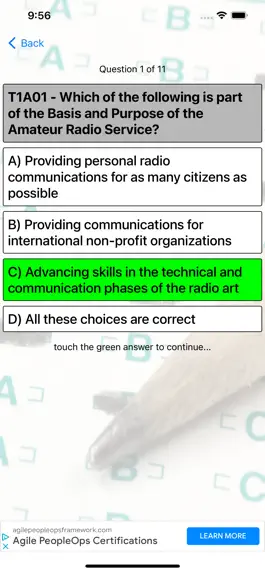 Game screenshot Ham Radio Exam - Tech apk