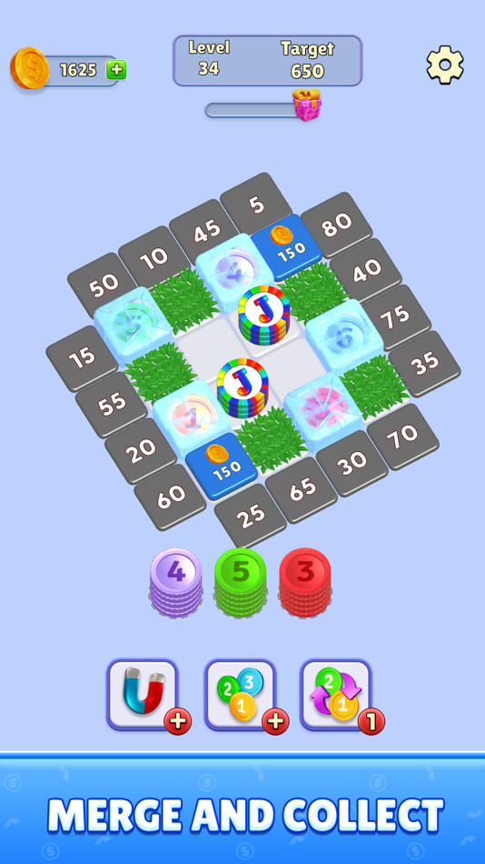 #3. Coin Stack Puzzle (iOS) 来自: Rollic Games