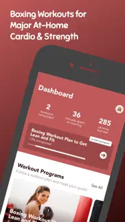 cardio boxing iphone screenshot 1