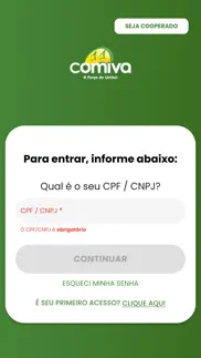 app do cooperado - comiva iphone screenshot 1