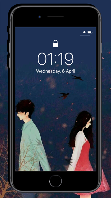 Lovely Couple Anime Wallpapers Screenshot