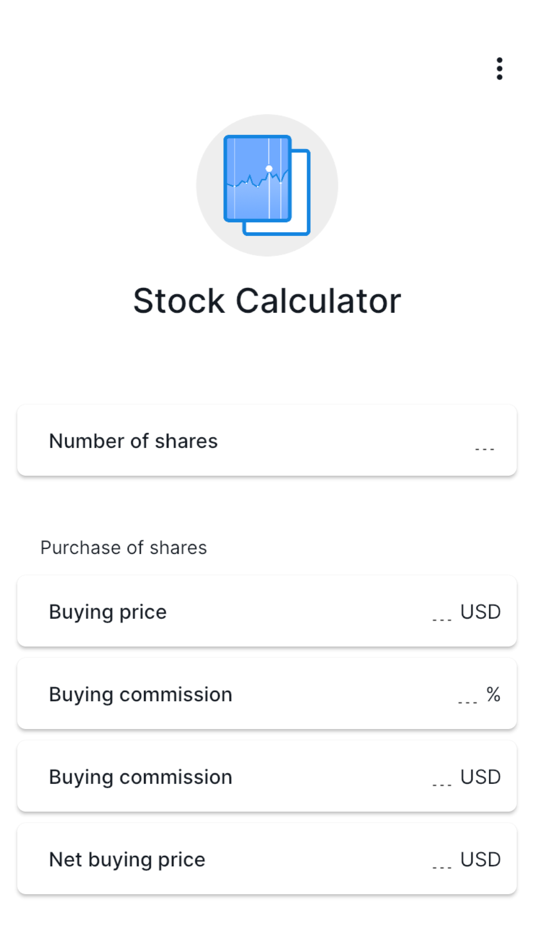 #1. Stock Calculator - CalCon (iOS) 由: Stage Coding