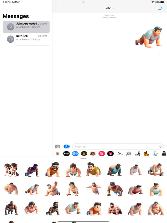 Screenshot #4 pour Push Up Stickers