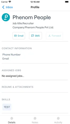 Game screenshot Phenom CRM Mobile hack