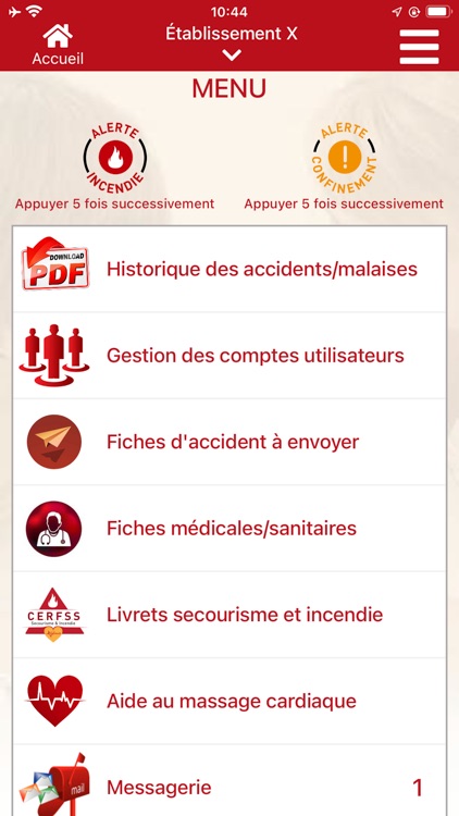 Velmis registre accident bénin screenshot-3