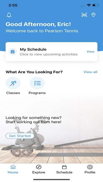 Pearson Tennis Screenshot