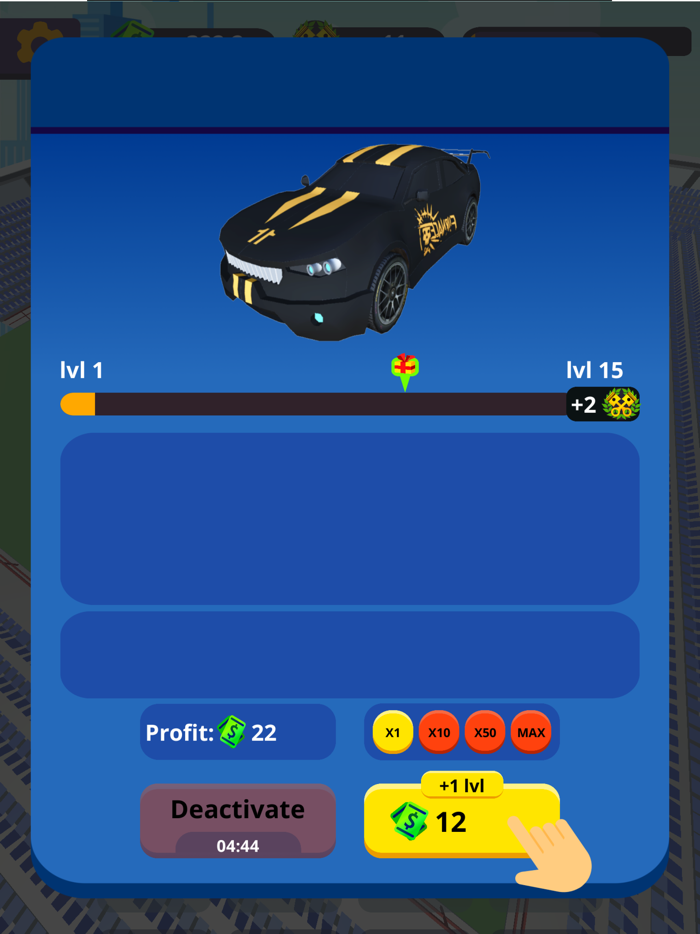 Idle drift racing - tycoon car