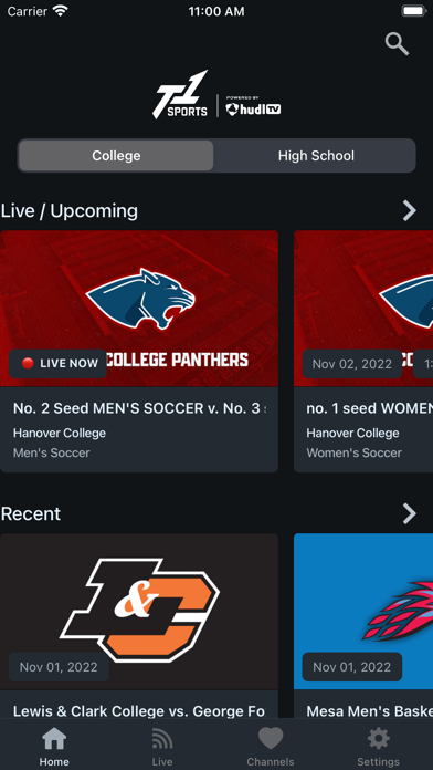 Team1Sports Screenshot