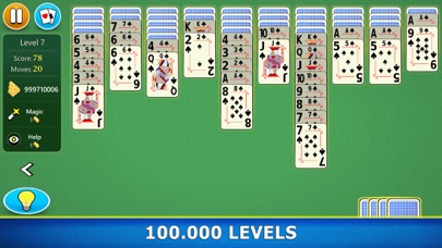 Spider Solitaire Mobile Screenshot