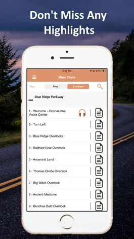 Game screenshot Blue Ridge Parkway Audio Guide hack