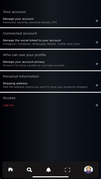Anima Blockchain Screenshot