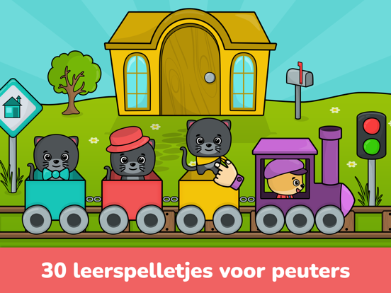 Puzzel spelletjes voor peuters iPad app afbeelding 1