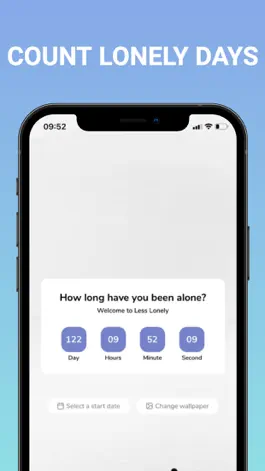 Game screenshot LESS LONELY - COUNT LONELY DAY apk