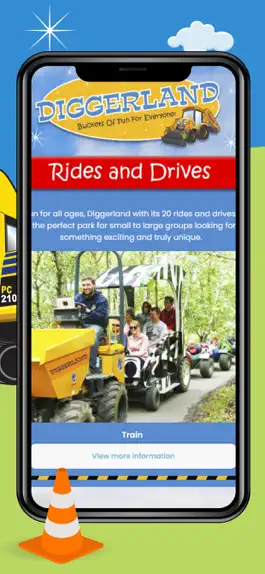 Game screenshot Diggerland UK Theme Park hack