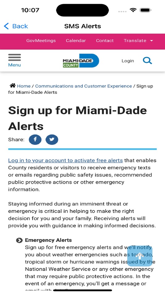 #8. MDC Solid Waste (iOS) 由: Miami-Dade County