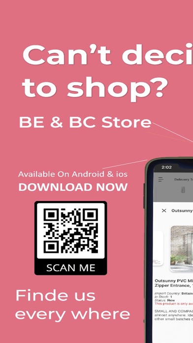 BC BE Store Screenshot