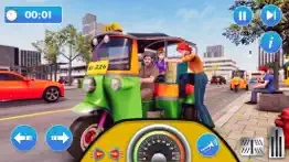 tuk tuk rickshaw driving games iphone screenshot 1